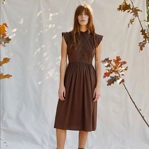 Christy Dawn Piper Dress in Maple Stripe